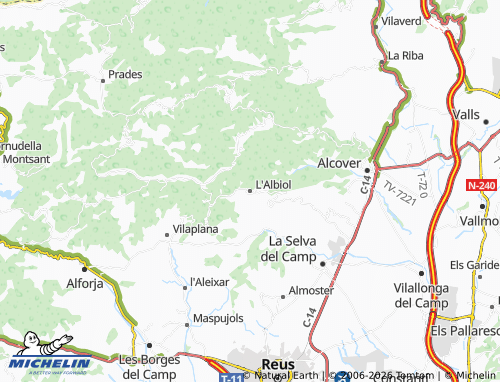 MICHELIN-Landkarte L'Albiol - ViaMichelin