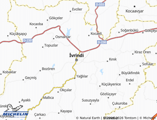 Mappa MICHELIN Kurtuluş - ViaMichelin