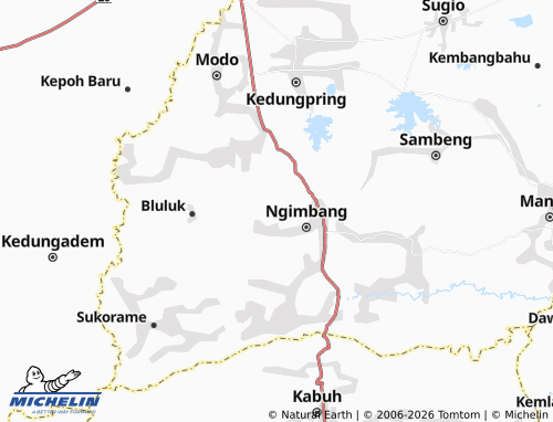 MICHELIN Kakatpenjalin map - ViaMichelin