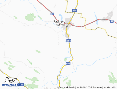 Mapa MICHELIN Balgarene - ViaMichelin