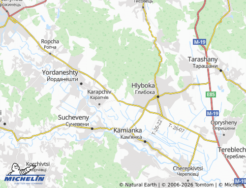 Mappa MICHELIN Prosykuriany - ViaMichelin