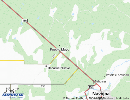 Mapa MICHELIN Agiabampo - ViaMichelin