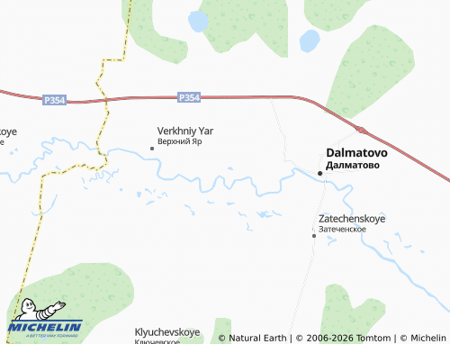 MICHELIN-Landkarte Lugovaya - ViaMichelin