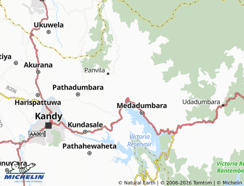 Mapa MICHELIN Kuruambemuduna - ViaMichelin