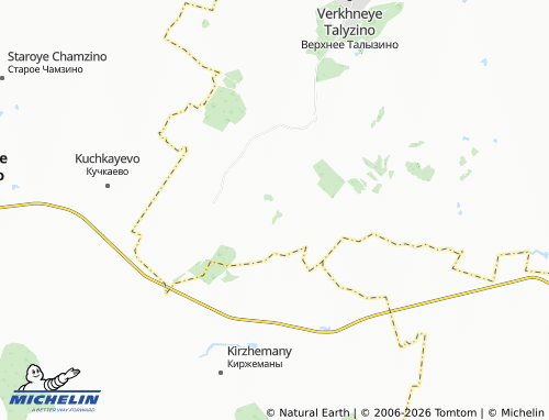 MICHELIN-Landkarte Chadayevka - ViaMichelin