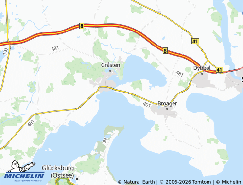 Mappa MICHELIN Egernsund - ViaMichelin