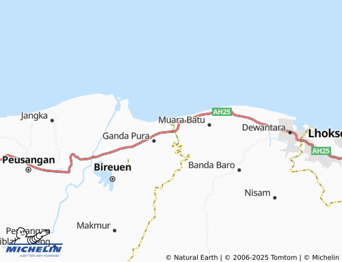 MICHELIN-Landkarte Teupin Siron - ViaMichelin