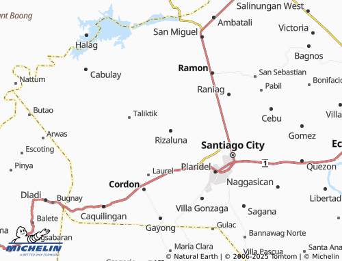 MICHELIN-Landkarte Rizaluna - ViaMichelin