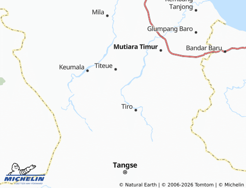 Mapa MICHELIN Daya Kampong Baro - ViaMichelin