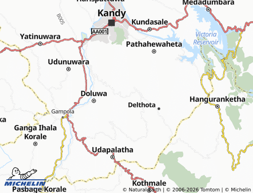 Mappa MICHELIN Nawa Nillamba - ViaMichelin