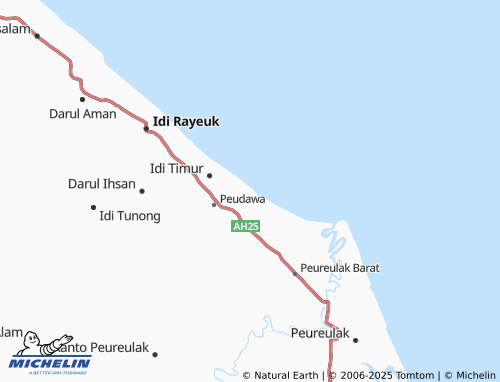MICHELIN Kampung Kuala map - ViaMichelin