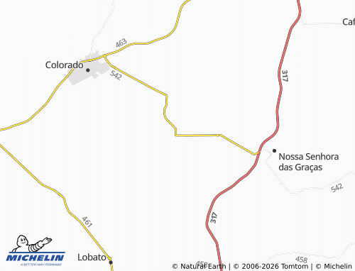Mappa MICHELIN Alto Alegre - ViaMichelin