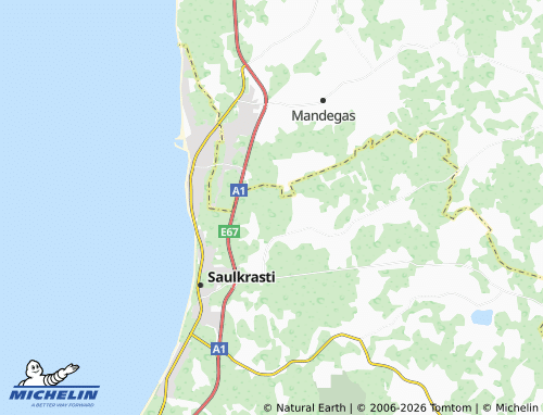 Mapa MICHELIN Vaivariņi - ViaMichelin
