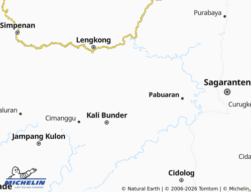 MICHELIN Balekambang map - ViaMichelin