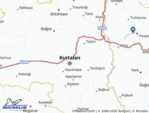 Mappa MICHELIN Yeni - ViaMichelin