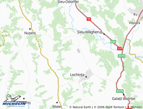 Mappa MICHELIN Sâniacob - ViaMichelin