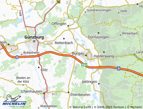 MICHELIN-Landkarte Großanhausen - ViaMichelin
