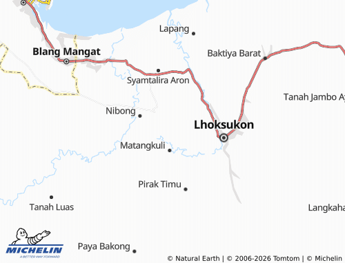 MICHELIN Blang Bidok map - ViaMichelin
