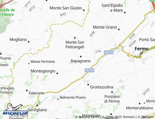 Mapa MICHELIN Cerreto - ViaMichelin