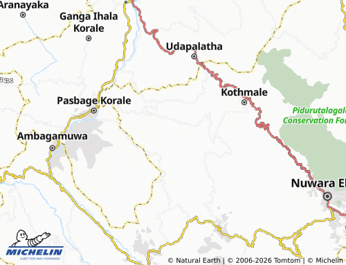 Mappa MICHELIN Katugolla - ViaMichelin