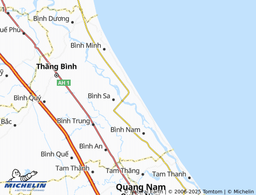 MICHELIN Bình Hải map - ViaMichelin