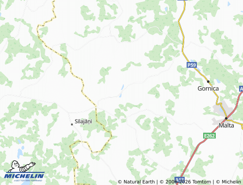 Mapa MICHELIN Štikāni - ViaMichelin
