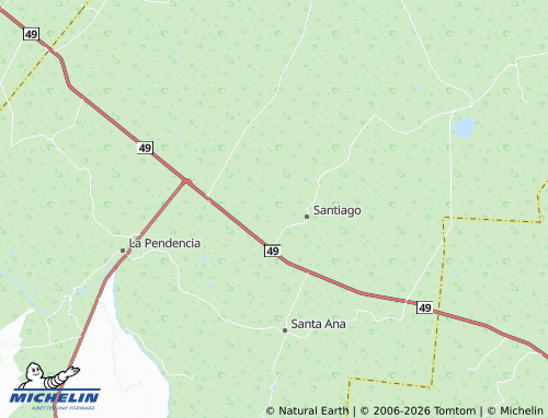 MICHELIN El Zacatal map - ViaMichelin
