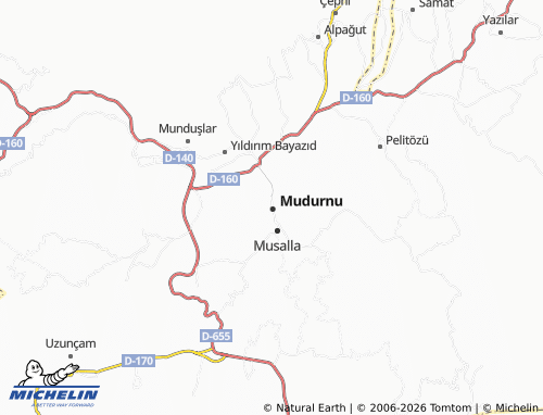 Mappa MICHELIN Kaygana - ViaMichelin