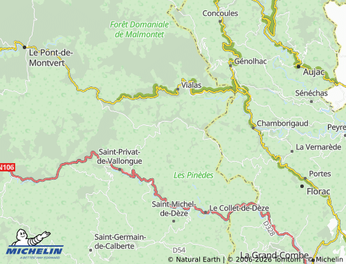 Mappa MICHELIN Poussiels - ViaMichelin