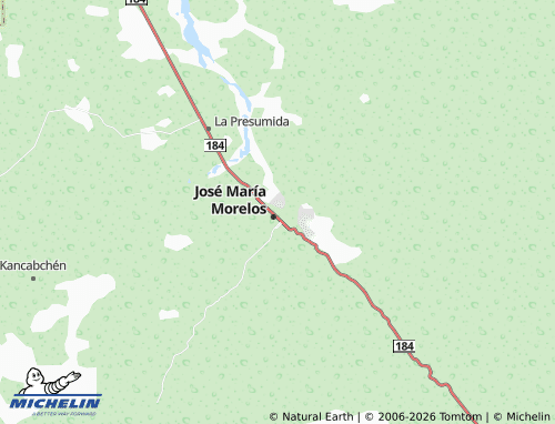 MICHELIN Mayab map - ViaMichelin