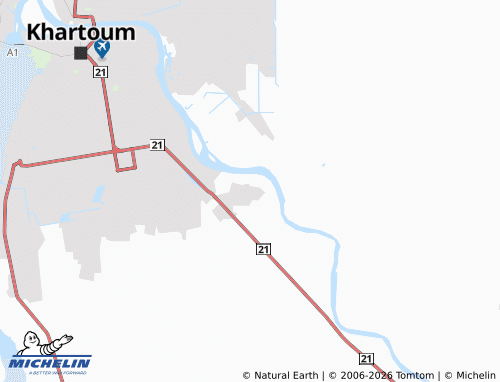 Mappa MICHELIN Soba West - ViaMichelin