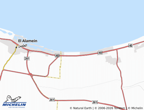 Mapa MICHELIN Qaryat al-Loutis - ViaMichelin