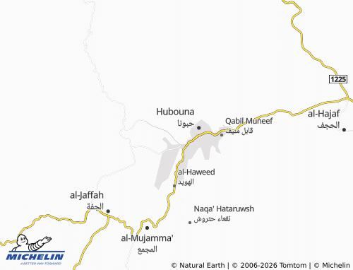 Carte MICHELIN al-Hibaba - ViaMichelin