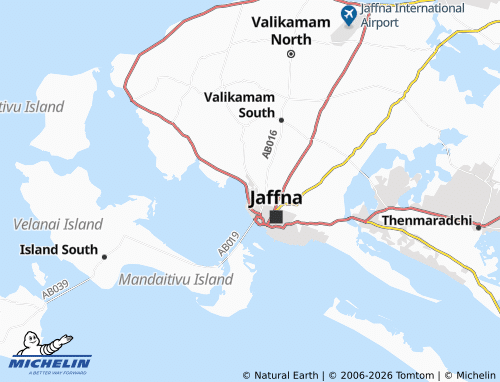 Mapa MICHELIN Navanthurai North - ViaMichelin
