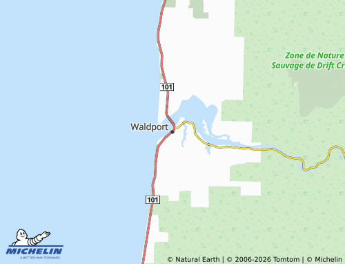 Mappa MICHELIN Waldport - ViaMichelin