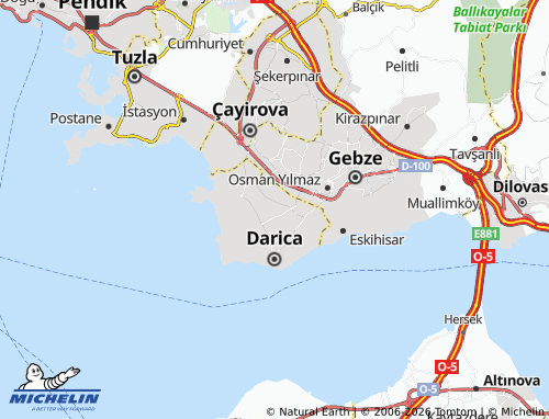 MICHELIN Nenehatun map - ViaMichelin