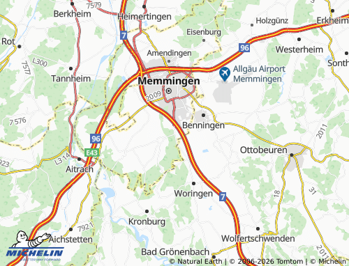Mapa MICHELIN Im Dickenreis - ViaMichelin
