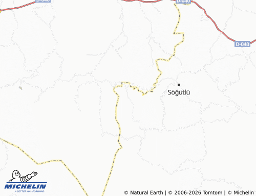 MICHELIN Eymür map - ViaMichelin