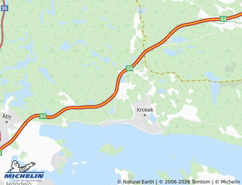 MICHELIN Strömsfors map - ViaMichelin
