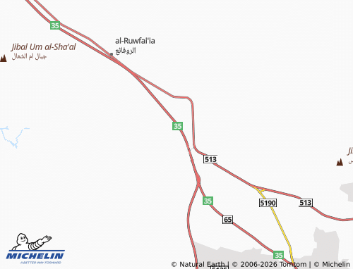 MICHELIN-Landkarte al-Sina'iyyah - ViaMichelin