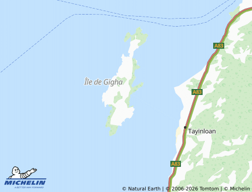 MICHELIN Ardminish map - ViaMichelin