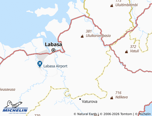 MICHELIN Mbulileka map - ViaMichelin