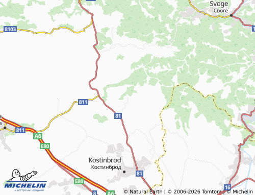 Mappa MICHELIN Gradets - ViaMichelin