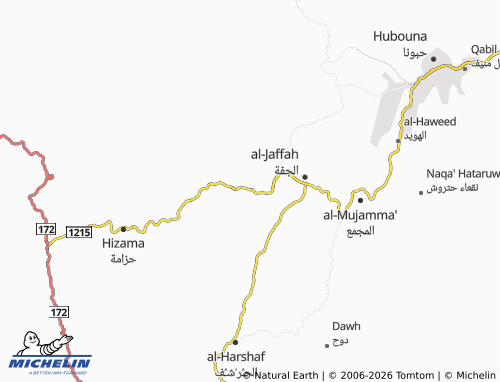 Carte MICHELIN Wadi Bita - ViaMichelin