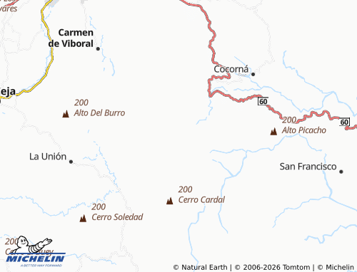 Carte MICHELIN Belén Chaverras - ViaMichelin