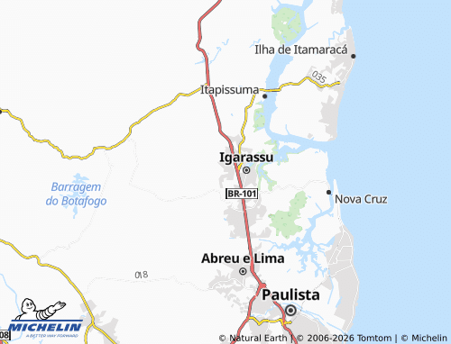 MICHELIN Agamenon map - ViaMichelin