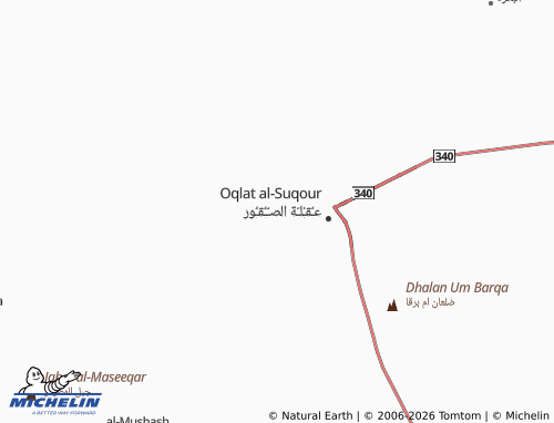 MICHELIN-Landkarte al-Malik Abdiallah - ViaMichelin