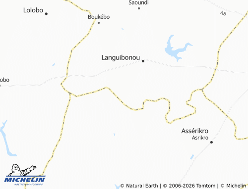 MICHELIN-Landkarte Lokanoua - ViaMichelin