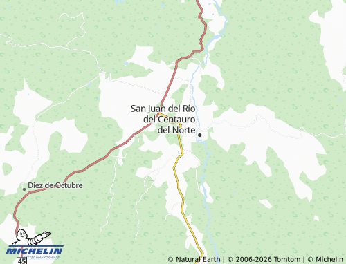 Carte MICHELIN Francisco de Ibarra, El Ranchito - ViaMichelin