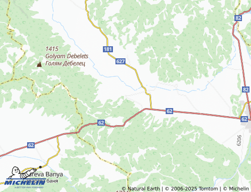 MICHELIN Belchin map - ViaMichelin